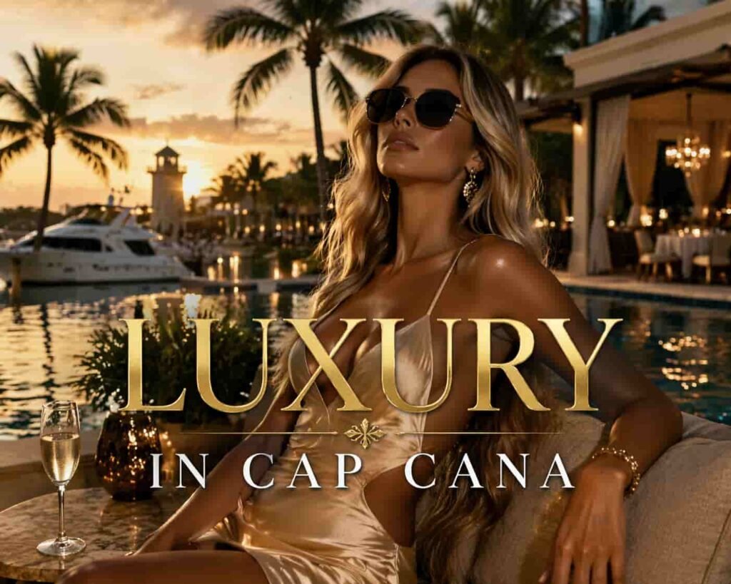 Luxury escorts near Secret Cap Cana resort experience